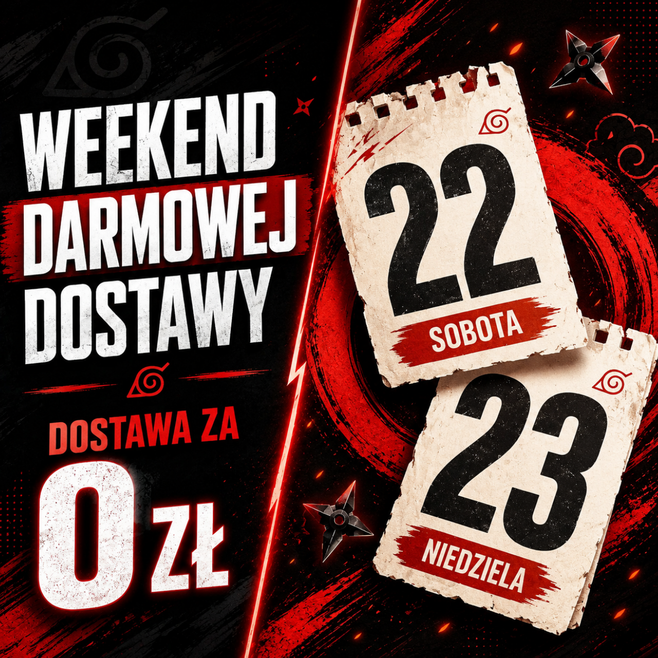 Darmowa Dostawa - Weekend Promo Sierpień 2026